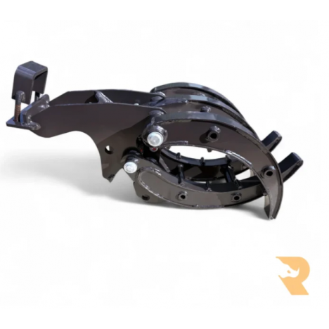 Accessorio Pinza tronchi per miniescavatore Rinoceros 15q - 20q eng